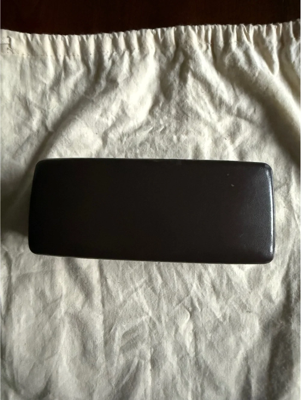 Cole Haan New York City Brown Leather Eyeglass Case